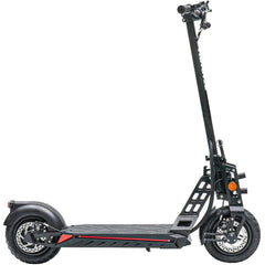 MotoTec Free Ride 48v 600w Lithium Electric Scooter Black MT-FreeRide-48v_Black