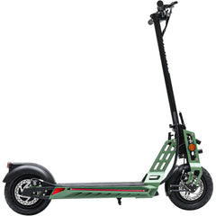 MotoTec Free Ride 48v 600w Lithium Electric Scooter Green MT-FreeRide-48v_Green