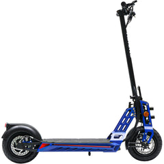 MotoTec Free Ride 48v 600w Lithium Electric Scooter Blue MT-FreeRide-48v_Blue