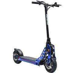 MotoTec Free Ride 48v 600w Lithium Electric Scooter Blue MT-FreeRide-48v_Blue