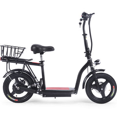 MotoTec Cruiser 48v 350w Lithium Electric Scooter Black MT-Cruz-48v-350w-Lith_Black