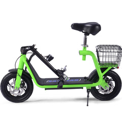 MotoTec Metro 36v 500w Lithium Electric Scooter Green MT-Metro-36v-350w_Green