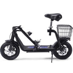 MotoTec Metro 36v 500w Lithium Electric Scooter Black MT-Metro-36v-350w_Black