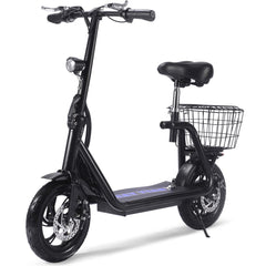 MotoTec Metro 36v 500w Lithium Electric Scooter Black MT-Metro-36v-350w_Black