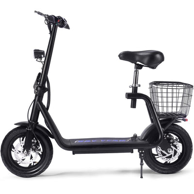 MotoTec Metro 36v 500w Lithium Electric Scooter Black MT-Metro-36v-350w_Black