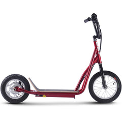 MotoTec Groove 36v 350w Big Wheel Lithium Electric Scooter Red MT-Groove-36v-350w_Red