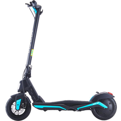 MotoTec Mad Air 36v 10ah 350w Lithium Electric Scooter Blue MT-MadAir-36v_Blue