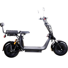 MotoTec Knockout 60v 2000w Lithium Electric Scooter Black MT-Knockout-2000_Black