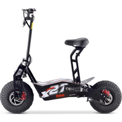 MotoTec Vulcan 48v 1600w Electric Scooter Black MT-Vulcan-1600w_Black