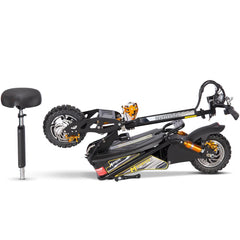 MotoTec Ares 48v 1600w Electric Scooter MT-Ares-48v-1600w_Black