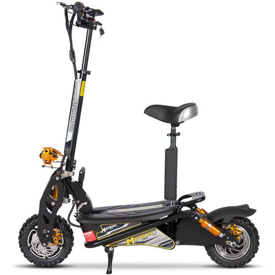 MotoTec Ares 48v 1600w Electric Scooter MT-Ares-48v-1600w_Black
